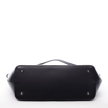 Dámská kožená kabelka černá - ItalY Laci