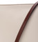 Hnědo béžová kožená crossbody kabelka ItalY Bryana