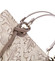 Originální dámská kožená kabelka taupe - ItalY Mattie