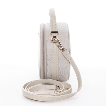 Moderní dámská crossbody kabelka béžová - David Jones Adilene