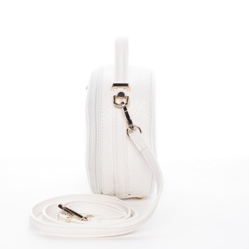 Moderní dámská crossbody kabelka bílá - David Jones Adilene