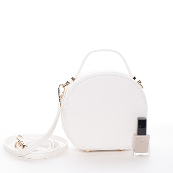 Moderní dámská crossbody kabelka bílá - David Jones Adilene