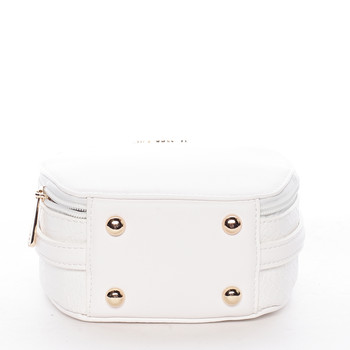 Moderní dámská crossbody kabelka bílá - David Jones Adilene