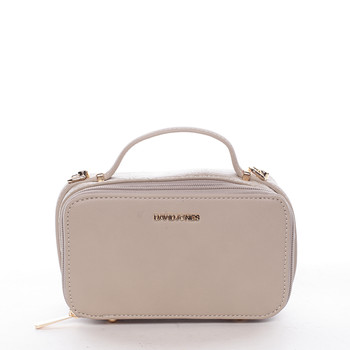 Originální dámská crossbody kabelka camel - David Jones Allyson
