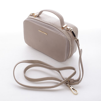 Originální dámská crossbody kabelka camel - David Jones Allyson