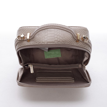 Originální dámská crossbody kabelka camel - David Jones Allyson