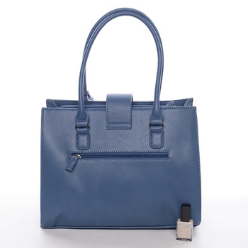 Trendy dámská kabelka do ruky světle modrá - David Jones Nayomi