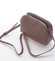 Trendy dámská crossbody kabelka taupe - David Jones Esme