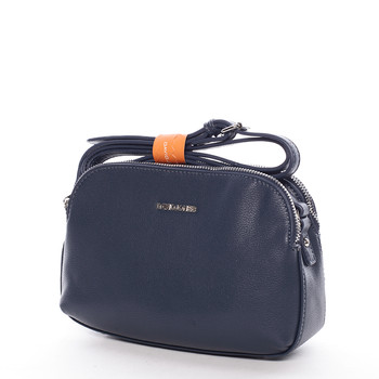 Trendy dámská crossbody kabelka modrá - David Jones Esme