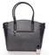 Elegantní dámská kabelka do ruky černo šedá - David Jones Eulalie