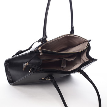 Módní dámská kabelka do ruky černá - David Jones Aiglentina