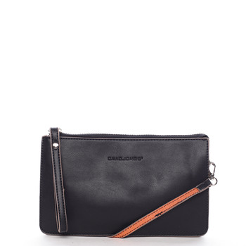 Originální dámské crossbody psaníčko černé - David Jones Allyson