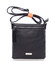 Moderní dámská crossbody kabelka černá - David Jones Azurine