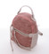 Originální dámský městský batůžek růžový - David Jones Roial