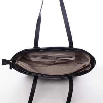 Elegantní dámská kabelka přes rameno černá - David Jones Maree