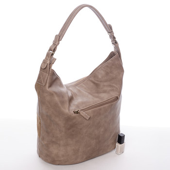 Módní dámská kabelka přes rameno hnědá - David Jones Lotye