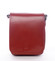 Luxusní červená kožená taška přes rameno ItalY Harper