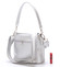 Dámská crossbody kabelka stříbrná - Delami Fanetta