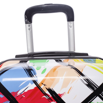 Cestovní kufr pevný barevný - David Jones California L