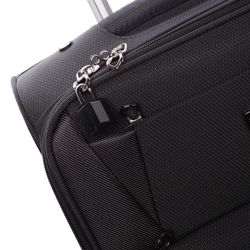 Cestovní kufr šedý - Menqite Prue M