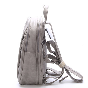 Módní stylový batoh šedý - Enrico Benetti Quali