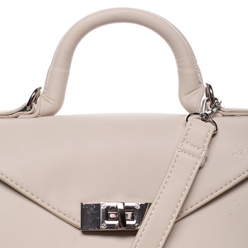 Luxusní dámská kabelka do ruky béžová - David Jones Wakus