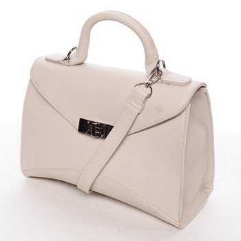 Luxusní dámská kabelka do ruky béžová - David Jones Wakus