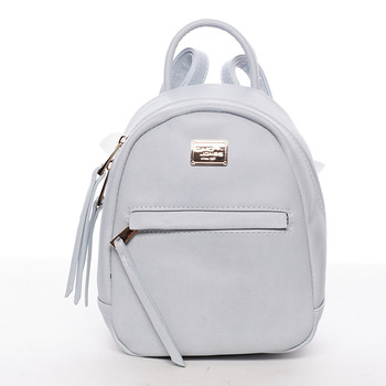 Dámský městský batůžek světle modrý - David Jones Mini