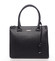 Luxusní dámská kabelka do ruky černá - David Jones Plum