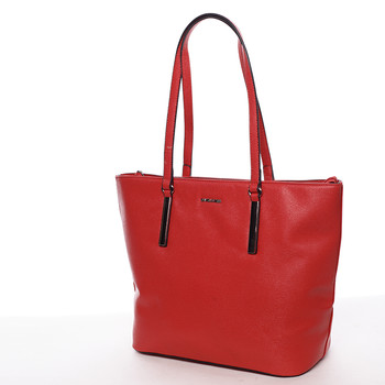 Dámská červená kabelka přes rameno - David Jones Hae