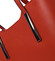 Dámská kabelka přes rameno červená saffiano - David Jones Yetta