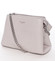Dámská crossbody kabelka světle šedá - David Jones Deppari