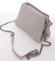 Dámská crossbody kabelka světle šedá - David Jones Deppari