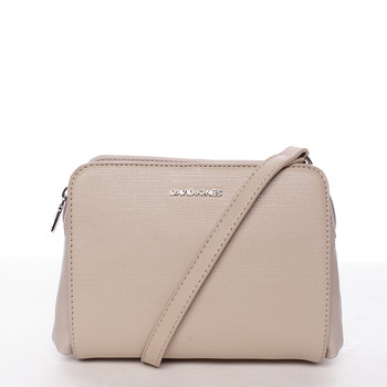 Dámská crossbody kabelka camel - David Jones Pars