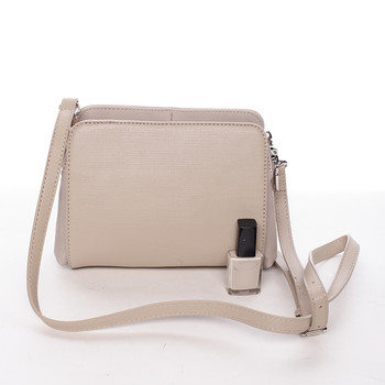 Dámská crossbody kabelka camel - David Jones Pars