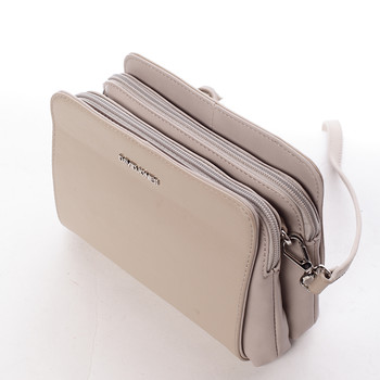 Dámská crossbody kabelka camel - David Jones Pars