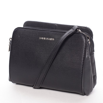 Dámská crossbody kabelka černá - David Jones Pars