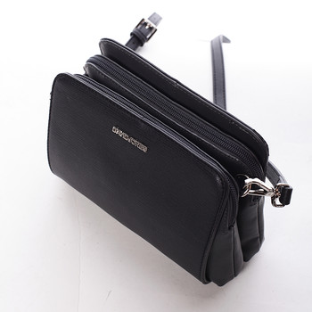 Dámská crossbody kabelka černá - David Jones Pars