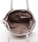 Dámská elegantní kabelka přes rameno krémově šedá - David Jones Dotty