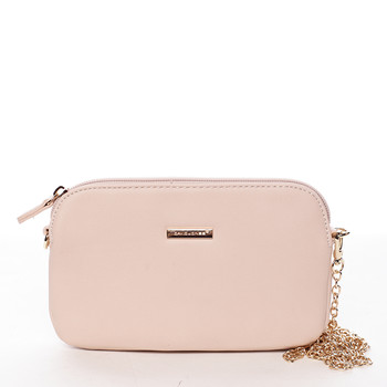 Originální dámské crossbody psaníčko růžové - David Jones Opium