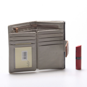 Větší dámská šedá peněženka - Dudlin M238