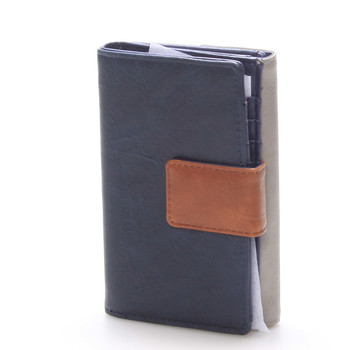 Větší dámská modrá peněženka - Dudlin M238