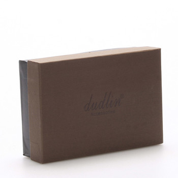 Velká luxusní dámská taupe peněženka - Dudlin M237