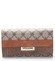 Velká luxusní dámská taupe peněženka - Dudlin M237