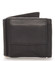 Malá kožená černá peněženka - Delami 8697
