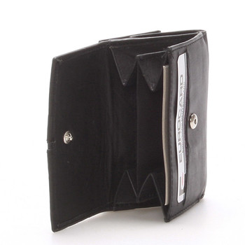 Kožená černá peněženka - Delami 9386