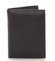 Pánská kožená černá peněženka - Delami 8229