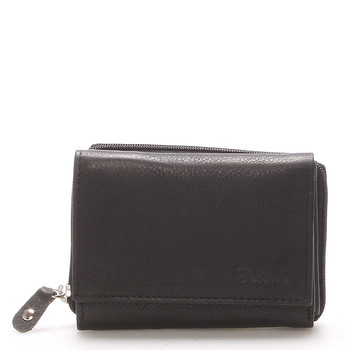Kožená černá peněženka - Delami 8230