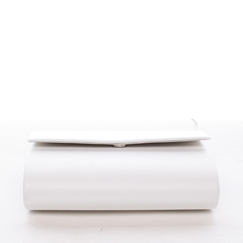 Střední dámské elegantní psaníčko bílé matné - Delami SanDiego