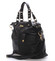 Velká dámská módní kabelka černá - Carine Christi
